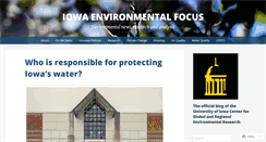 Desktop Screenshot of iowaenvironmentalfocus.org